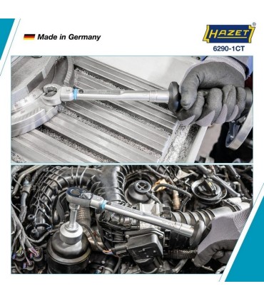 Hazet 6290-1CT 5-60Nm 9X12mm Değişken Uçlu Torkmetre ±%2