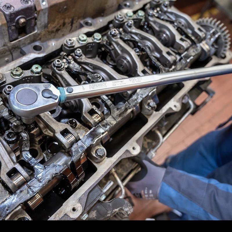 Hazet 6123-1CT 60-320Nm 1/2" Ayarlanabilir Tork Anahtarı ±%2