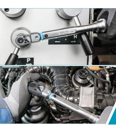 Hazet 6282-1CT 4-40Nm 9X12mm Değişken Uçlu Torkmetre ±%2