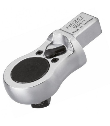 Hazet 6604-1 1/2" Kare 14X18mm Yön Mandallı Yassı Cırcır 40D