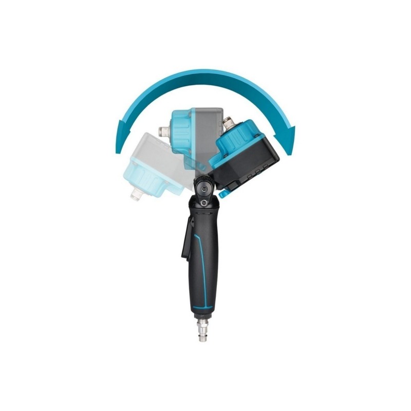 Hazet 9012ATT 550Nm 1/2" Oynar Başlı Havalı Somun Sıkma Sökme