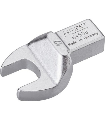 Hazet 6450D-17  Açık Ağız 14X18mm Değiştirilebilir Tork Ucu 17mm