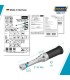 Hazet 6280-1CT 2-10Nm 9X12 Değişken Uçlu Torkmetre ±%2