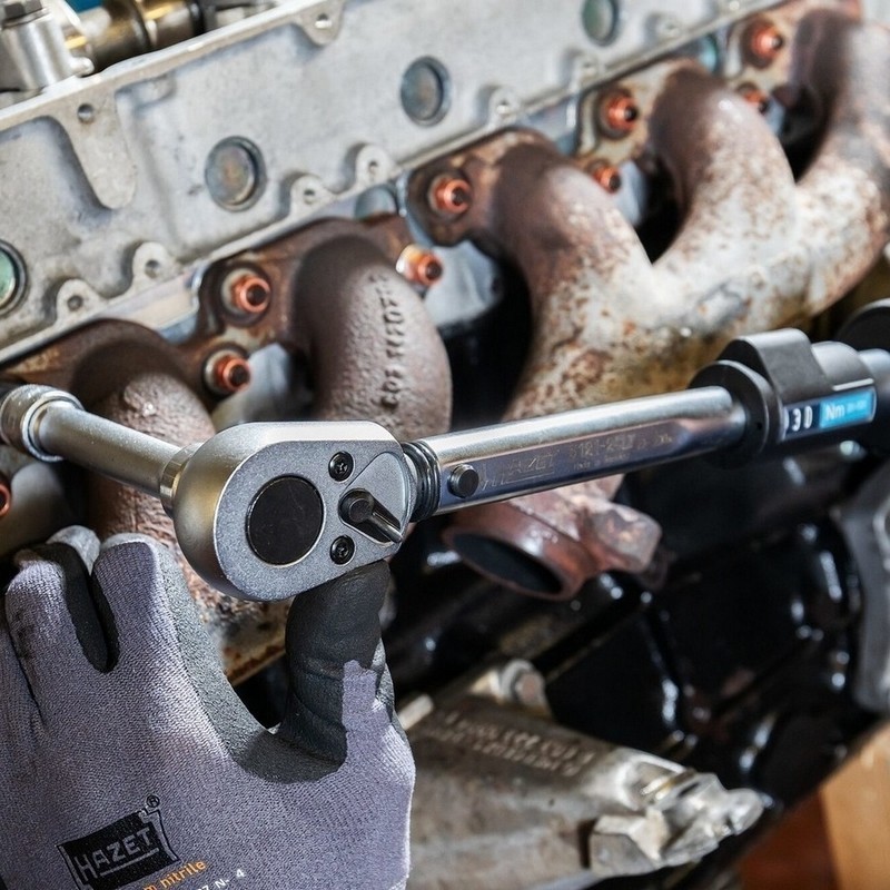 Hazet 5121-2CLT 20-120Nm 1/2" Ayarlanabilir Torkmetre ±%4