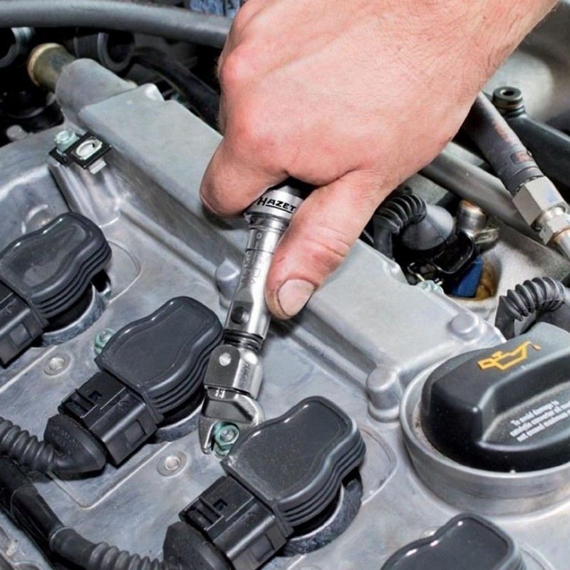 Hazet 6391-50 5-50Nm 9X12 Sabit Ayarlı İmalat Tipi Torkmetre ±%2