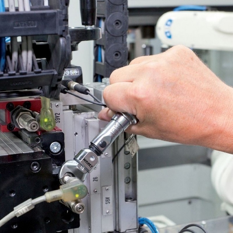 Hazet 6391-50 5-50Nm 9X12 Sabit Ayarlı İmalat Tipi Torkmetre ±%2