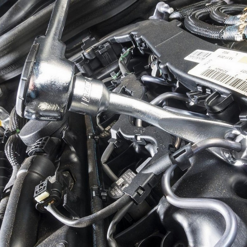 Hazet 4550 17mm 3/8" Açık Yıldız Enjektör Özel Anahtarı