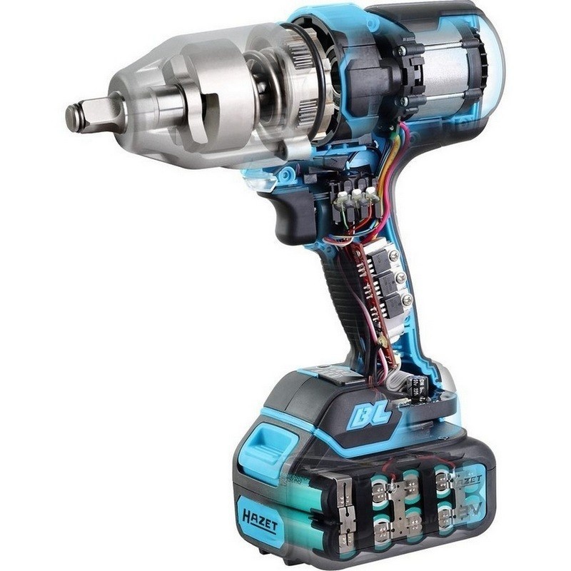 Hazet 9213-1000/4 1400Nm 3/4" Çift Akülü Somun Sökme