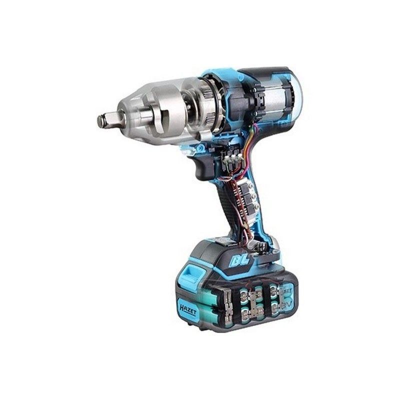 Hazet 9212-1000/4 1400Nm 1/2" Çift Akülü Somun Sökme