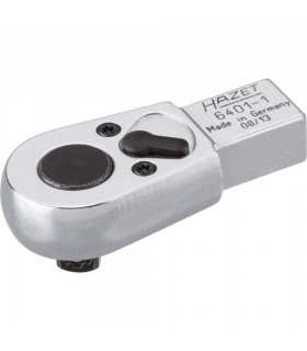 Hazet 6401-1 9X12mm Geçmeli Tork Ucu 1/4" Yön Mandallı Cırcır 20D