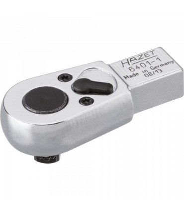 Hazet 6401-1 9X12mm Geçmeli Tork Ucu 1/4" Yön Mandallı Cırcır 20D