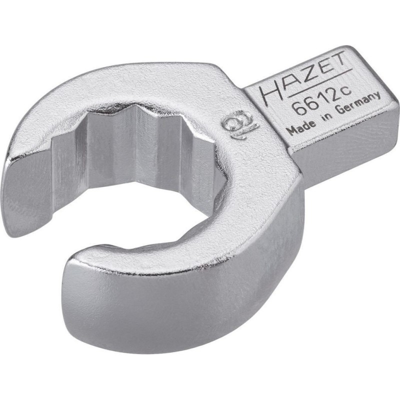 Hazet 6612C-19 19mm 9x12 Tork Anahtarı Açık Yıldız Geçmeli Uç