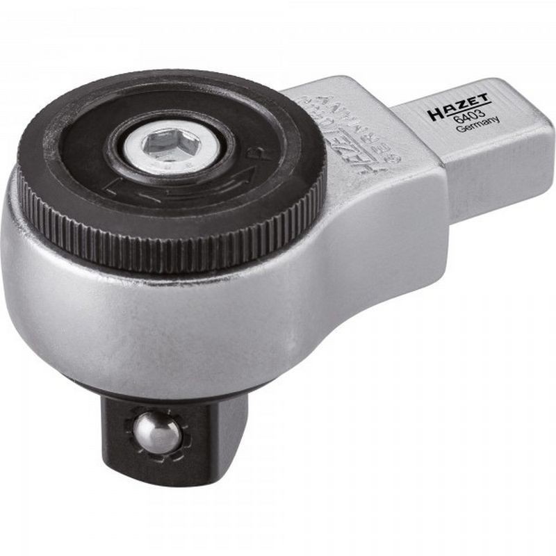 Hazet 6403 9X12mm Geçmeli Tork Ucu 1/2" Yön Tekerli Cırcır 72D