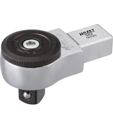 Hazet 6404 14X18mm Geçmeli Tork Ucu 1/2" Yön Tekerli Cırcır 72D