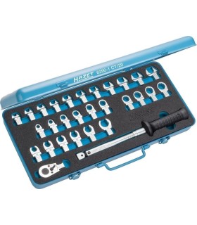 Hazet 6290-1CT/29 5-60Nm 9X12mm Açık Ağız-Yıldız Torkmetre Seti