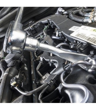 Hazet 4550-3 17mm 3/8" Açık Yıldız Enjektör Özel Anahtarı