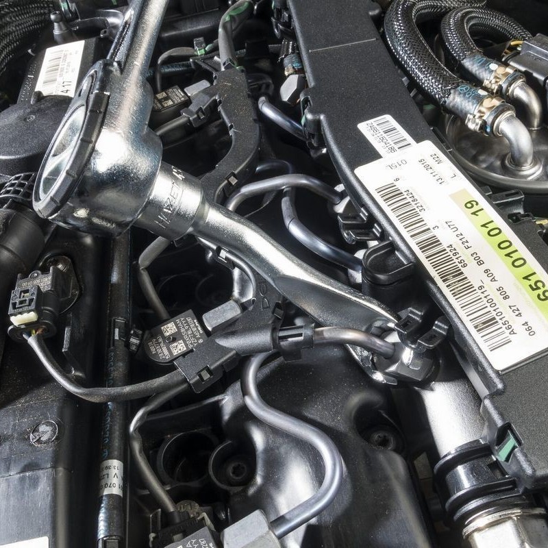 Hazet 4550-3 17mm 3/8" Açık Yıldız Enjektör Özel Anahtarı