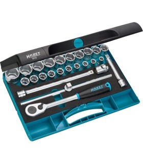 Hazet 900 1/2" 6 Köşe 25 Parça Lokma Seti M10-M32