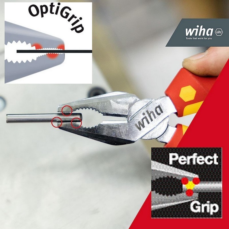 Wiha Z01005 180mm Dynamicjoint Optigrip Profesyonel Pense 26707