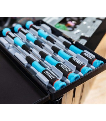 Hazet 805/7 Elektronikci Düz Yıldız Mikro Tornavida Seti 7P