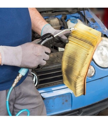 Hazet 9040P-4 Basınçlı Hava Üfleme Tabancası Eğik Boru 100mm