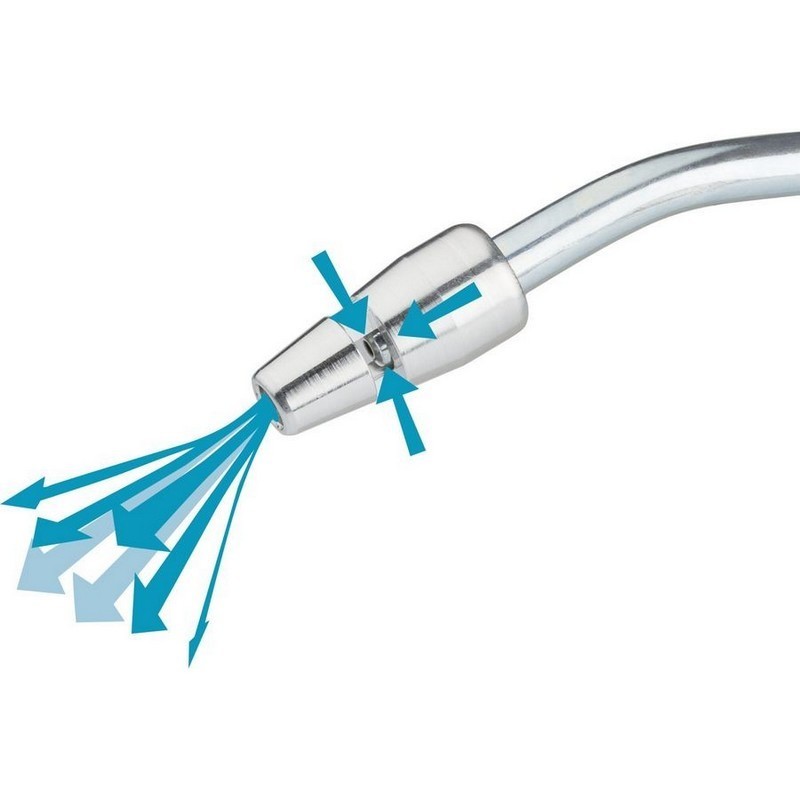 Hazet 9040P-4 Basınçlı Hava Üfleme Tabancası Eğik Boru 100mm