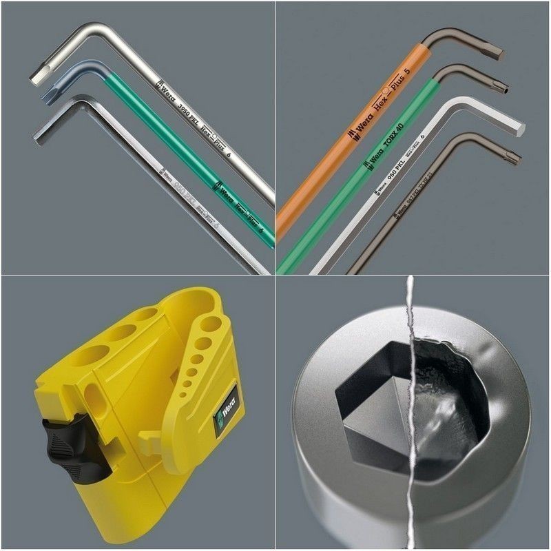 Wera 950/13 PKL Alyan Seti Topbaş HexPlus Blacklaser Imperyal 05021728001