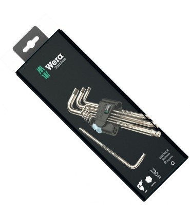Wera 3950/9 PKL SB Hexplus Topbaş Alyan Anahtar Seti 1 05073544001