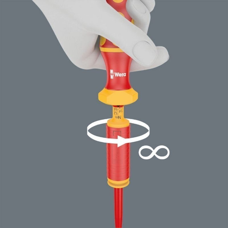 Wera 7441 VDE 1,2-3Nm Torklu Tornavida 9mm 05074750001