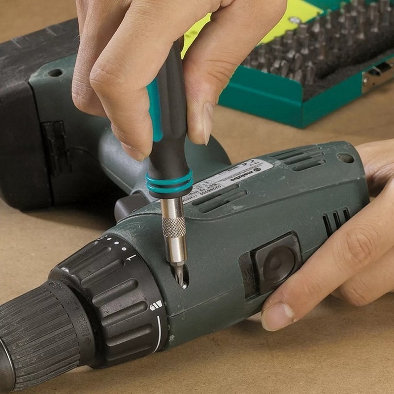 Wolfcraft 1386000 Safety Tornavida Bits Uç Seti 31P