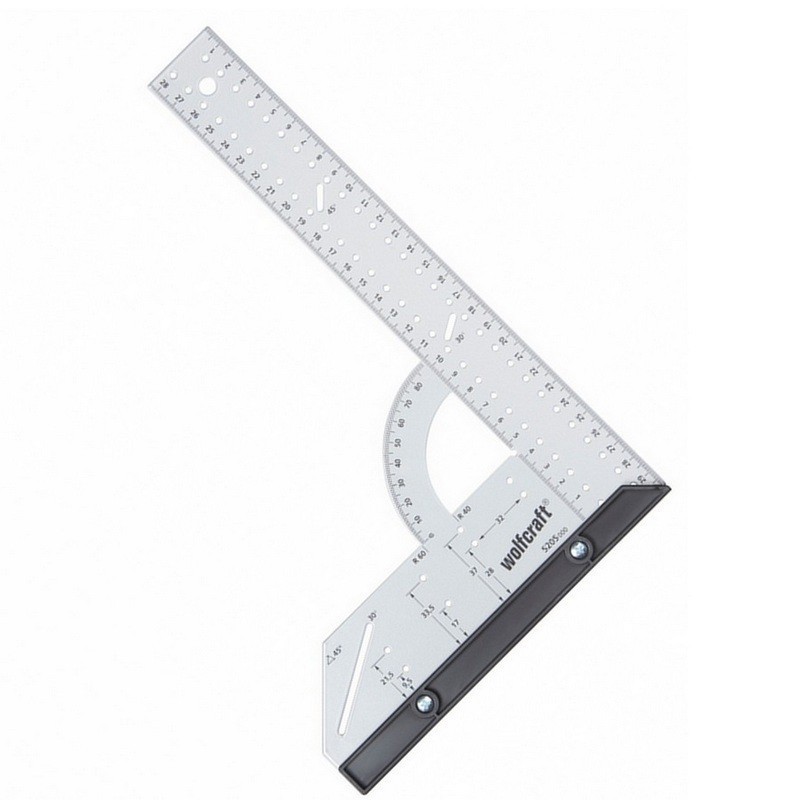 Wolfcraft 5205000 Universal 300mm Çelik Gönye