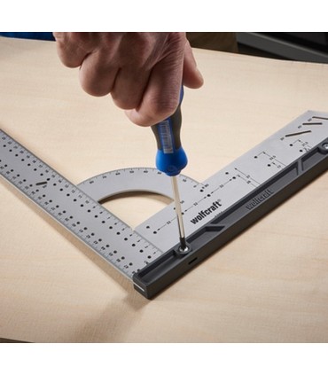 Wolfcraft 5205000 Universal 300mm Çelik Gönye