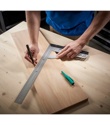 Wolfcraft 5206000 Universal 500mm Çelik Gönye