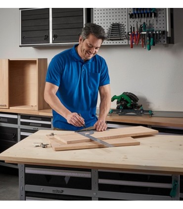 Wolfcraft 5206000 Universal 500mm Çelik Gönye