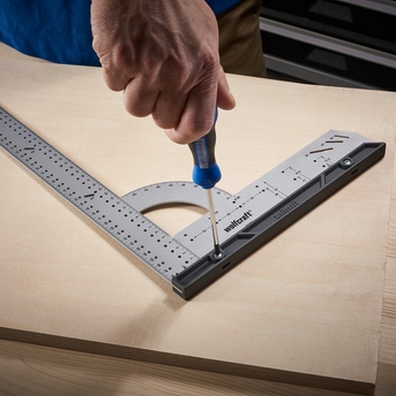 Wolfcraft 5206000 Universal 500mm Çelik Gönye