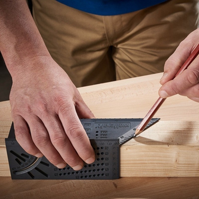 Wolfcraft 5208100 3D Plastik Gönye 212mm