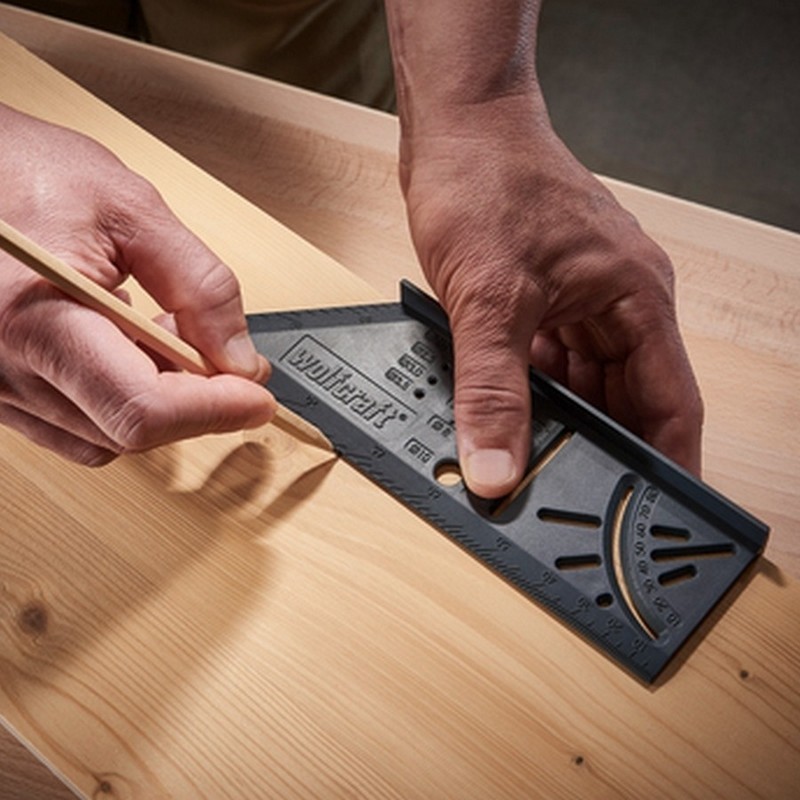 Wolfcraft 5208100 3D Plastik Gönye 212mm