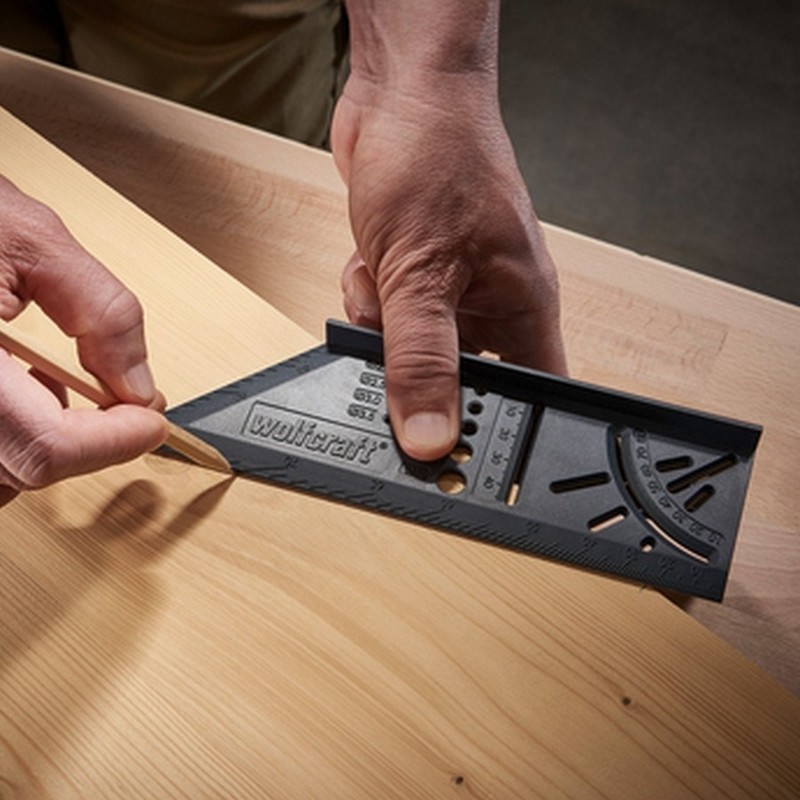 Wolfcraft 5208100 3D Plastik Gönye 212mm