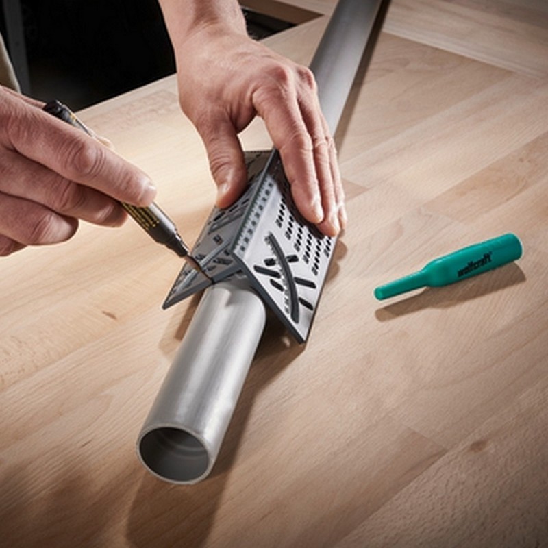 Wolfcraft 5208100 3D Plastik Gönye 212mm