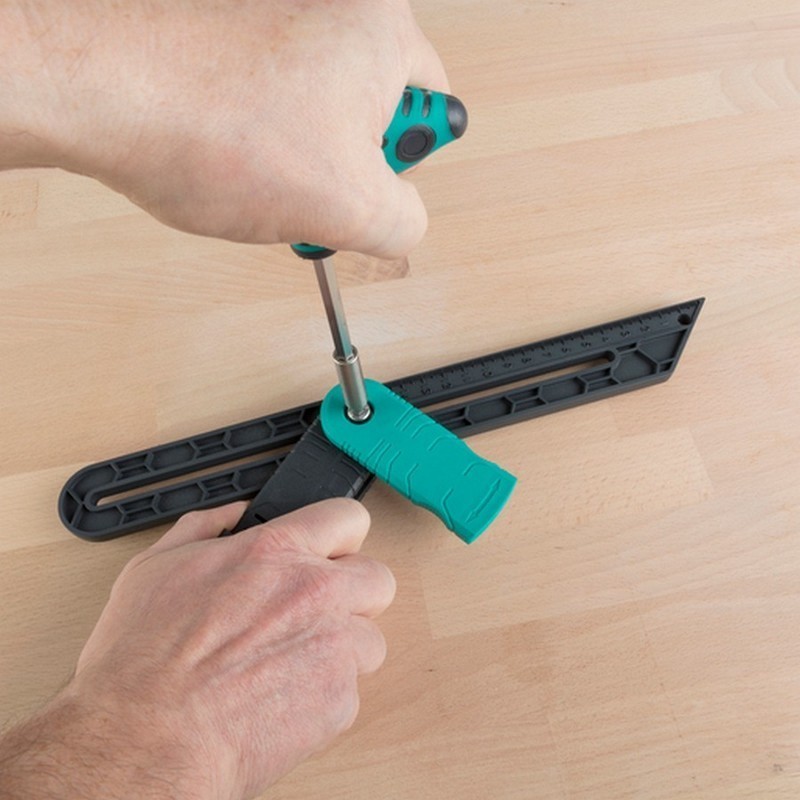 Wolfcraft 6958000 Mastar Fonksiyonlu Açı Alma Aleti