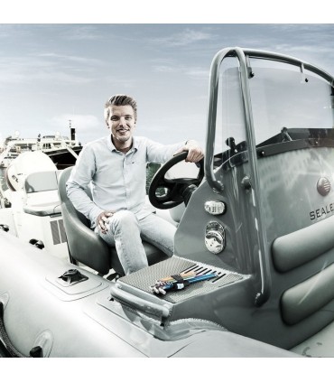 Wera 3950 SPKL Renkli Alyan Anahtar Topbaş HexPlus 5/16" 05022857001