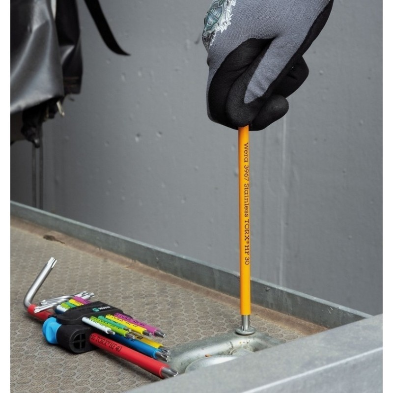 Wera 3967 SXL HF Renkli Allen Anahtar Torx TX15 05022683001