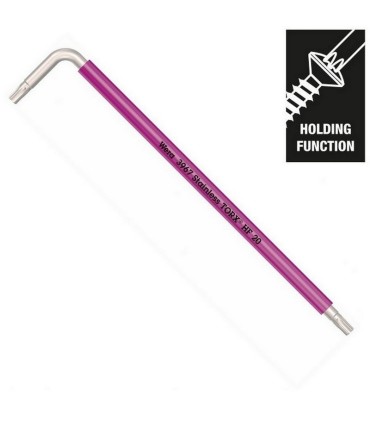 Wera 3967 SXL HF Renkli Allen Anahtar Torx TX8 05022680001