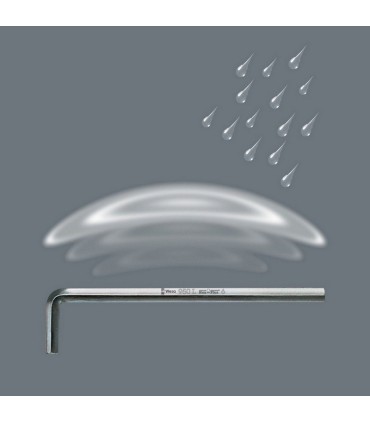 Wera 950 L Krom Alyan Anahtar Hex Uzun 1,5mm 05021600001