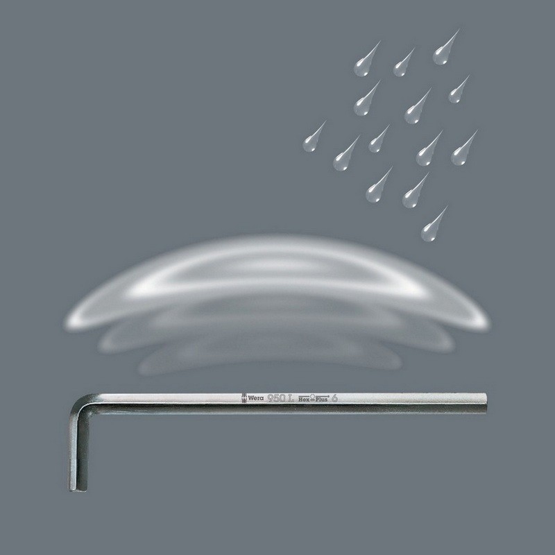 Wera 950 L Krom Alyan Anahtar Hex Uzun 1,5mm 05021600001