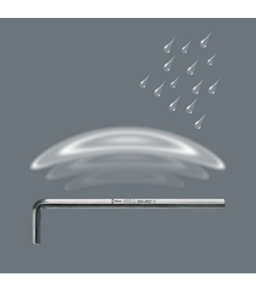 Wera 950 L Krom Alyan Anahtar HexPlus Uzun 10mm 05021640001