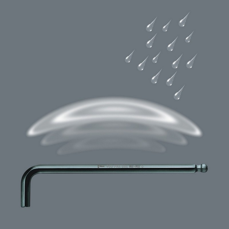 Wera 950 PKL BM Alyan Anahtar Topbaş HexPlus 2mm Blacklaser 05027102001