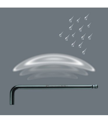 Wera 950 PKL Alyan Anahtar Topbaş HexPlus 3/32" Blacklaser 05022070001