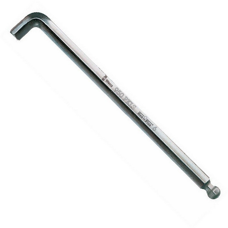 Wera 950 PKLS Krom Alyan Anahtar Topbaş HexPlus 6mm 05022046001