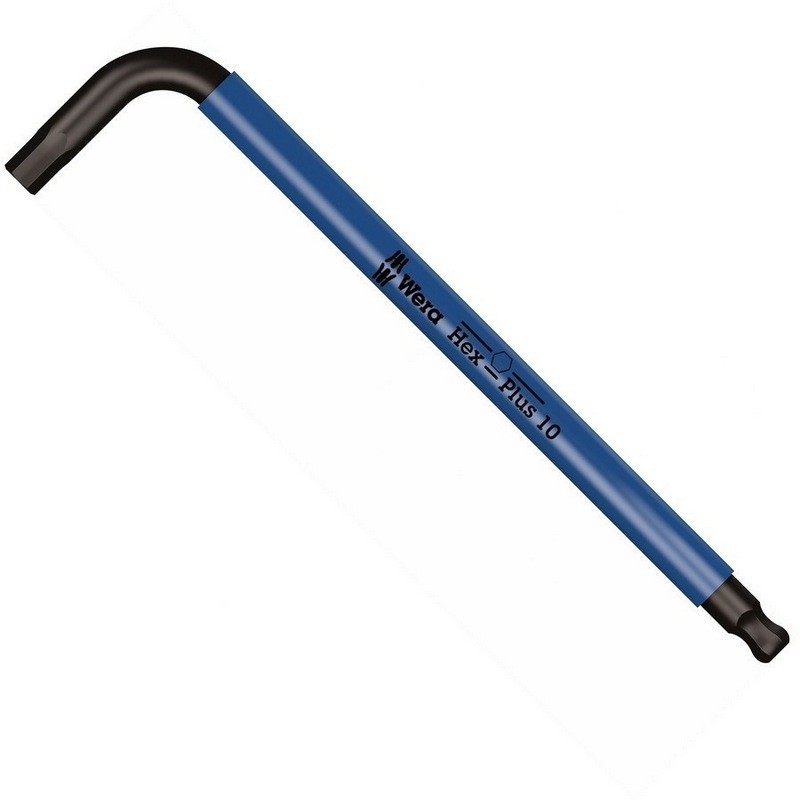 Wera 950 SPKL HF Renkli Alyan Anahtar Topbaş HexPlus 10mm 05022205001